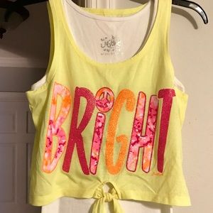 Justice tank top